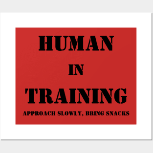 Human in Training Posters and Art